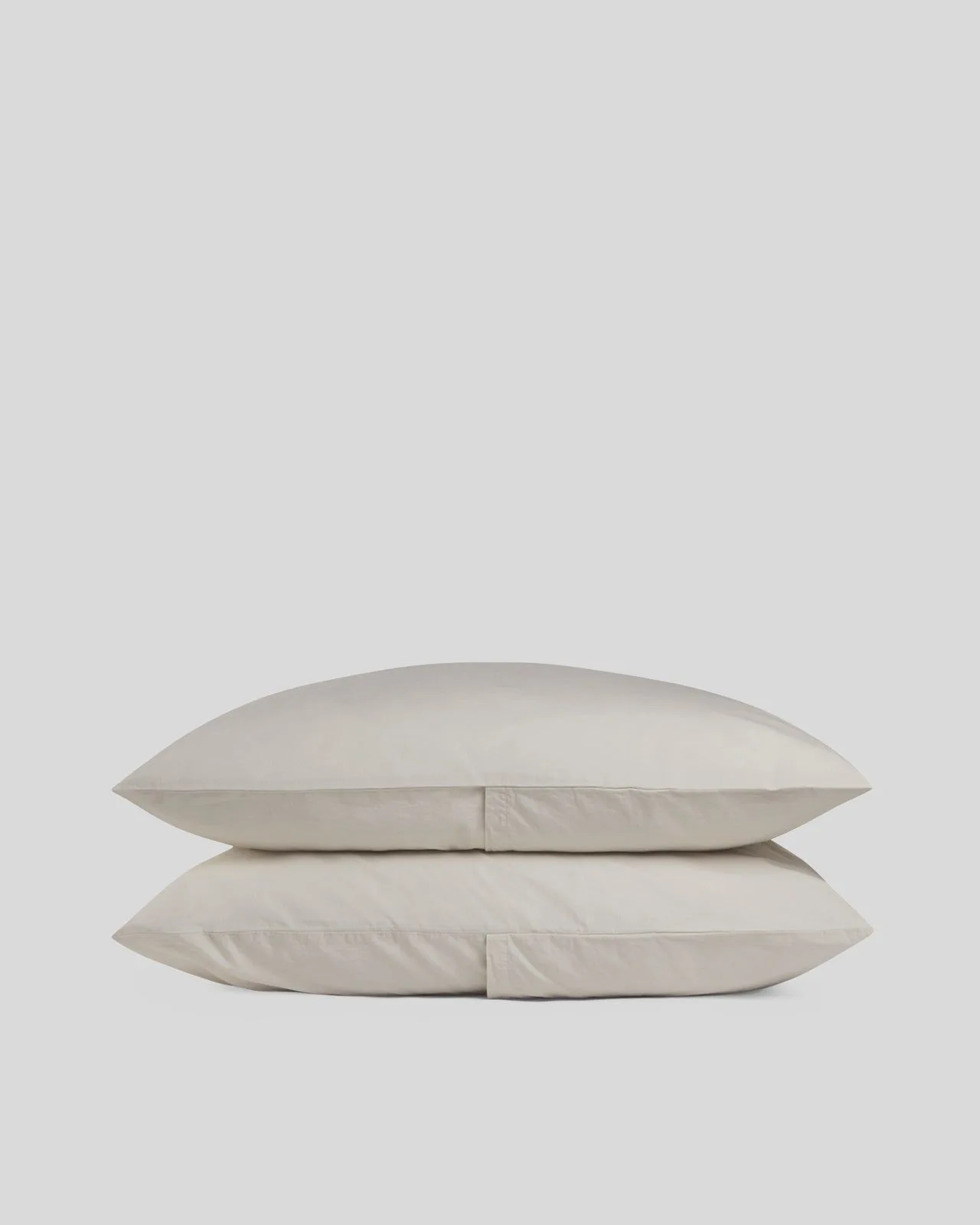 Brushed Cotton Pillowcase Set (Bone)
