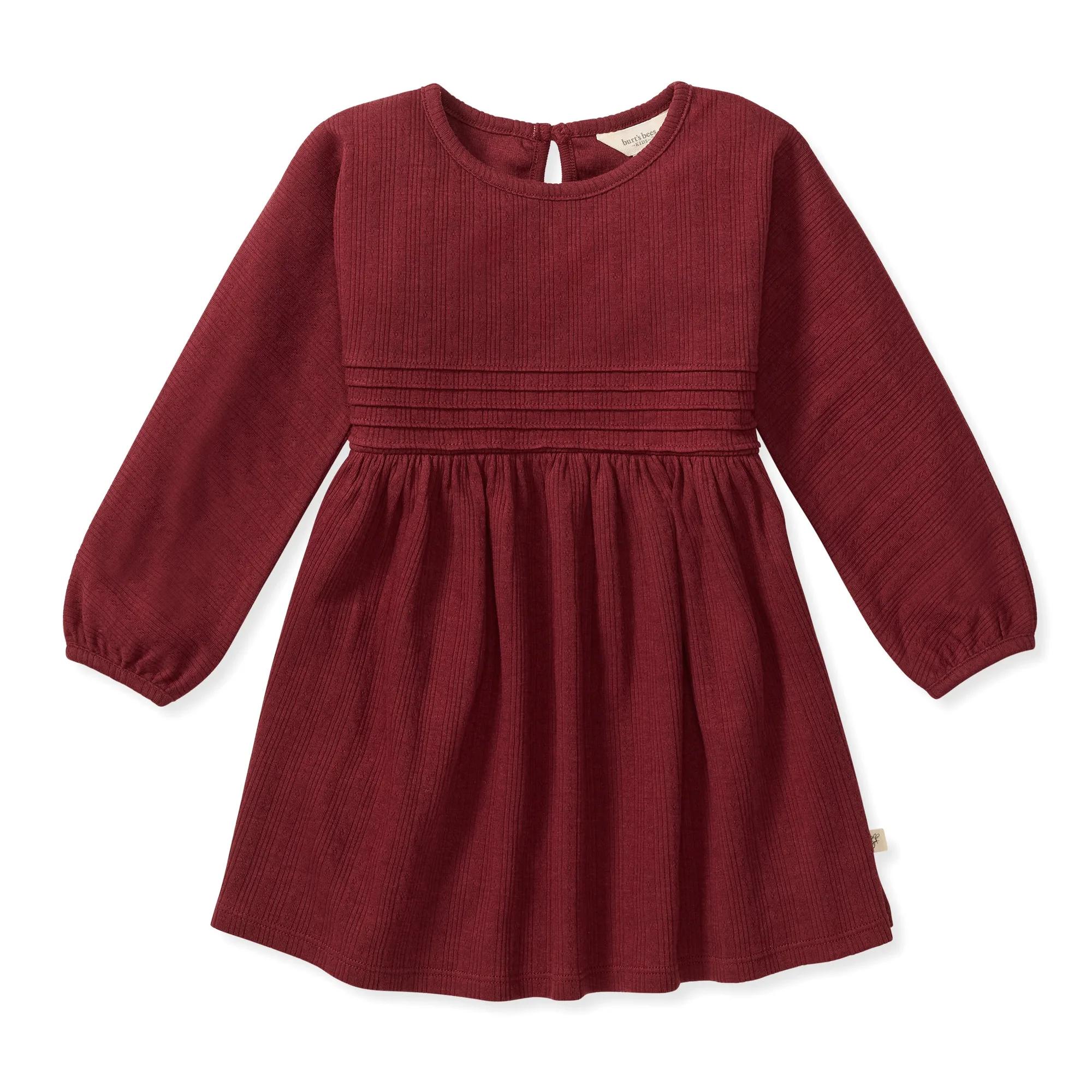 Ribbed Pointelle Dress
