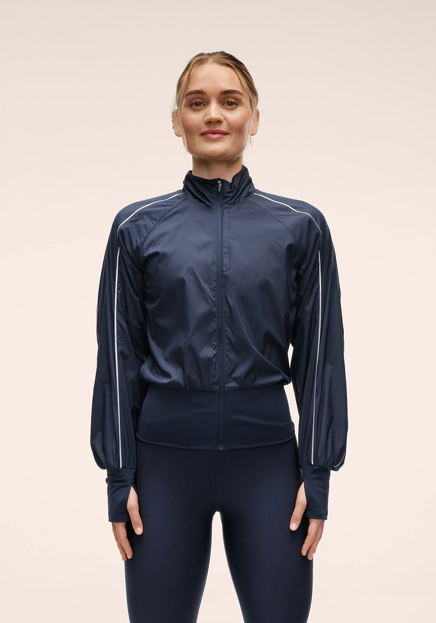 Statement Woven Training Jacket - Core Blue