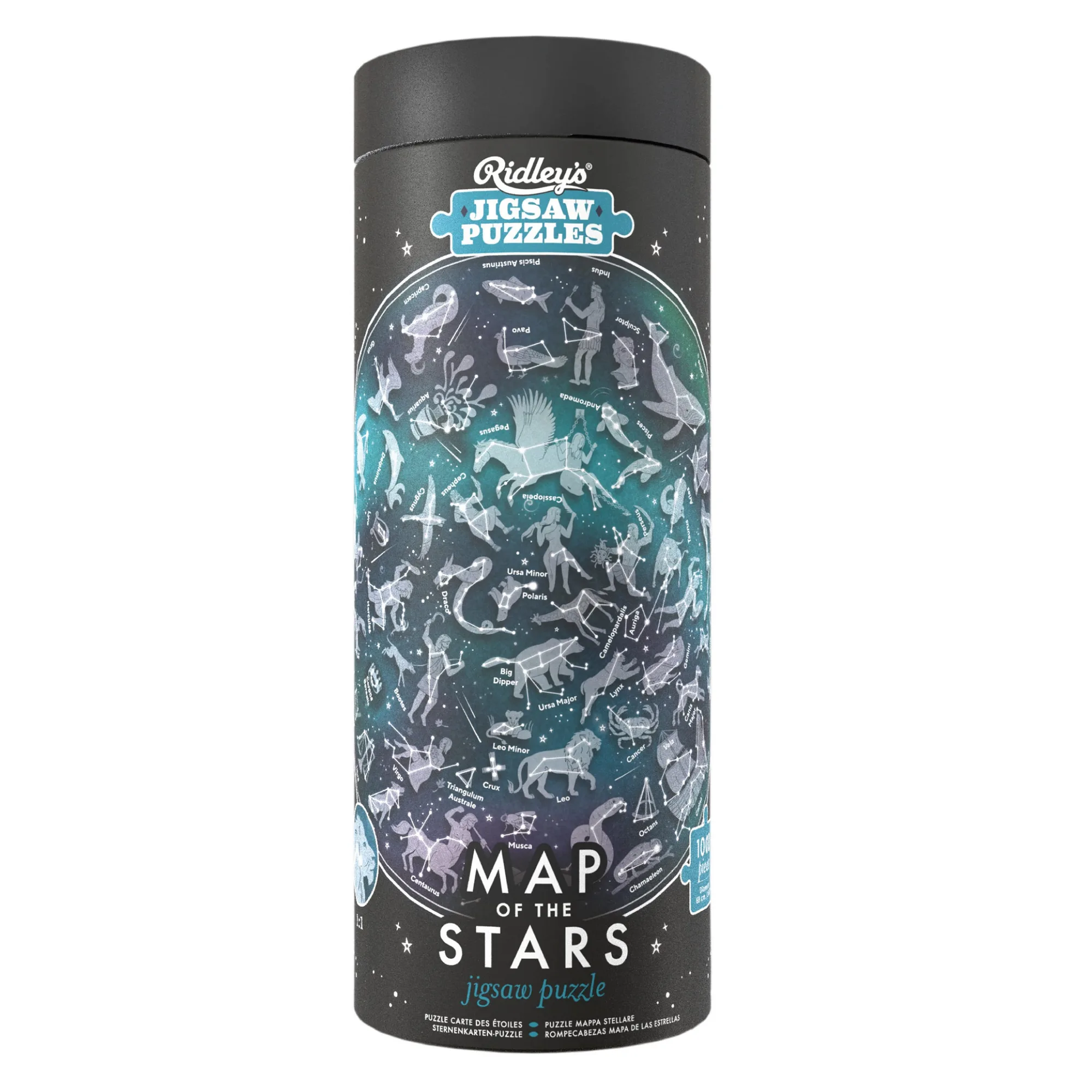 Mapa das estrelas puzzle de 1000 peças