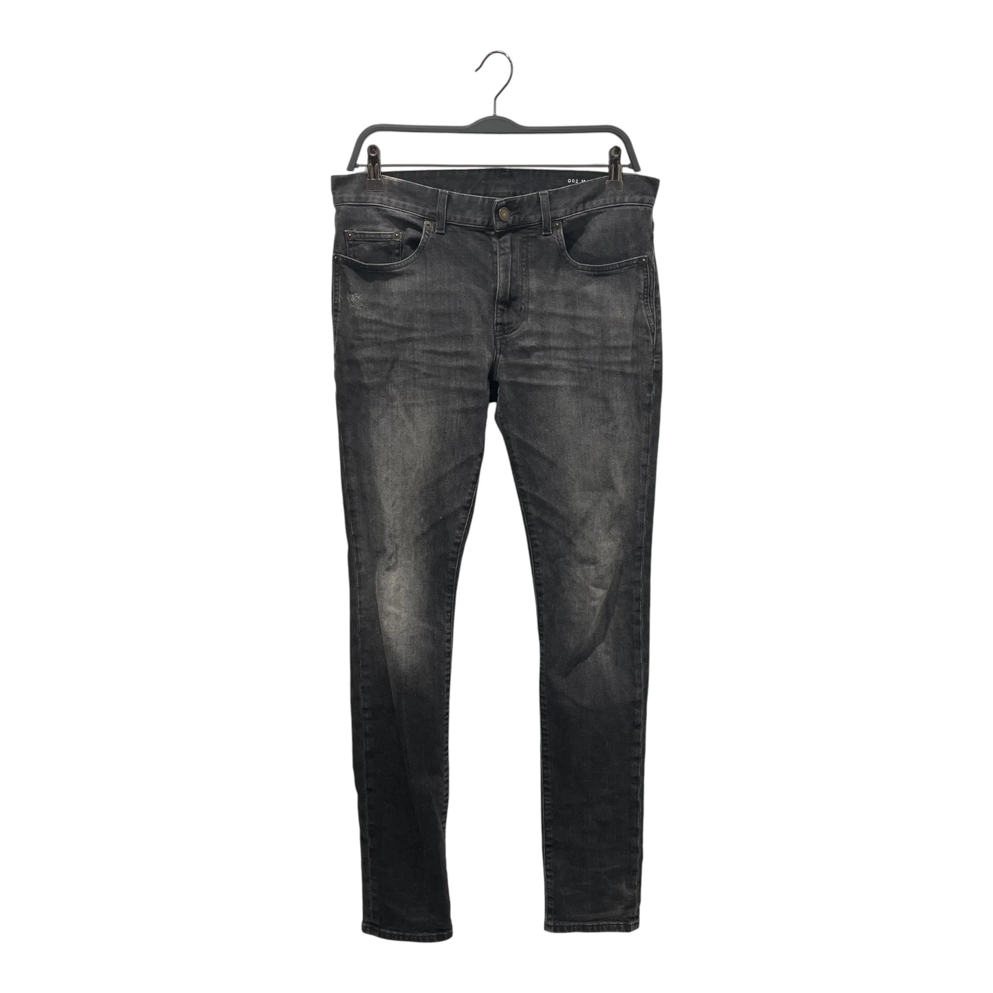 SAINT LAURENT/Pantalón pitillo/30/Denim/GRY/2018 DO2
