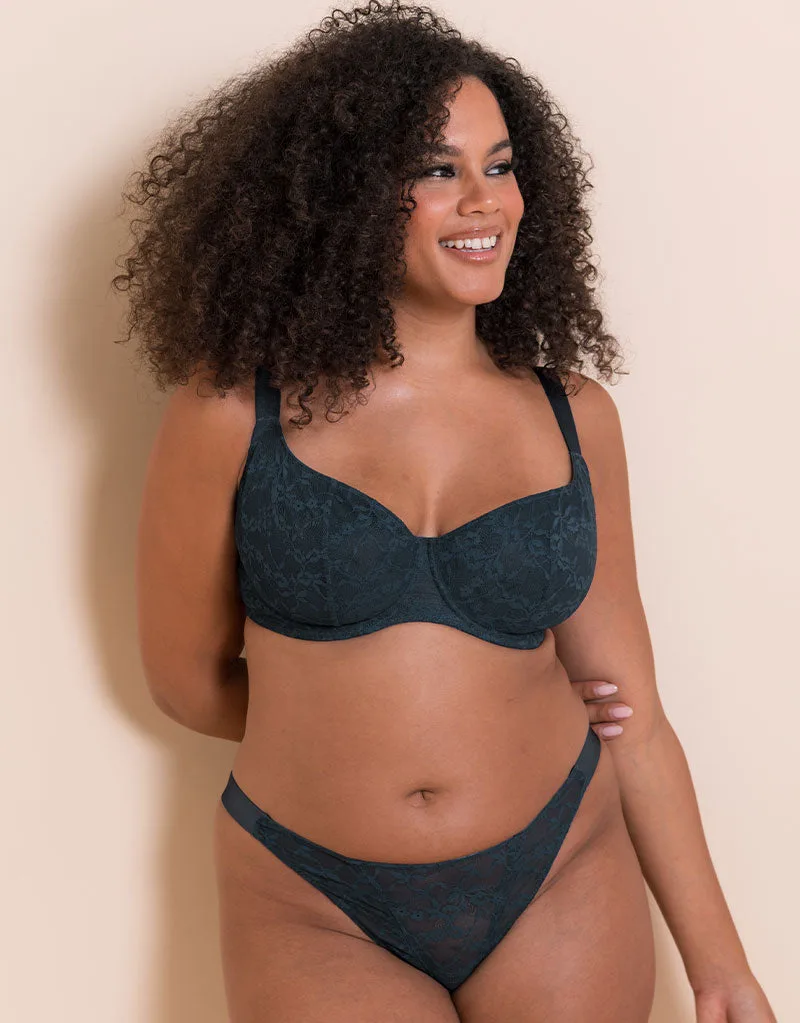 Guida alle taglie del reggiseno Curvy Kate All Night Lace Multiway Balcony