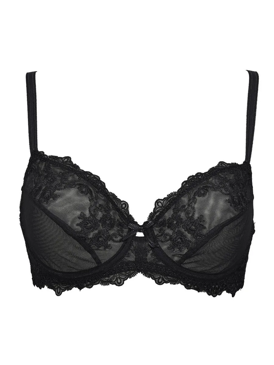 Reggiseno francese con ferretto - NERO - 1940