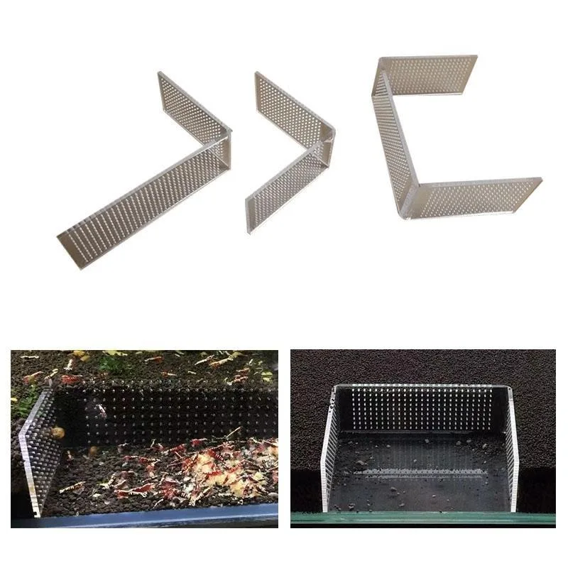 Aquarium Crystal Shrimp Acrylic Feeding Dividers