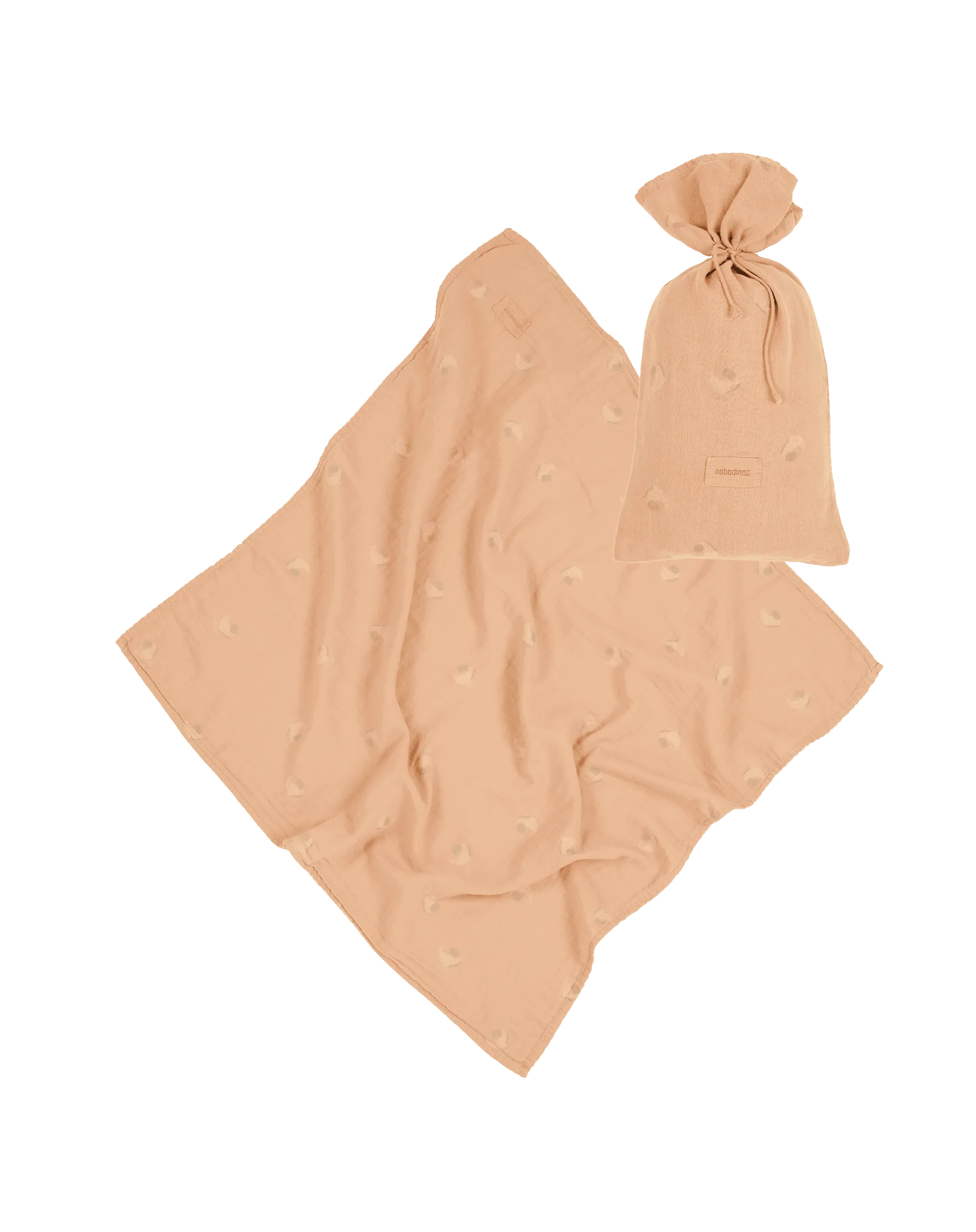 Swaddle in washed double muslin Wabi-Sabi