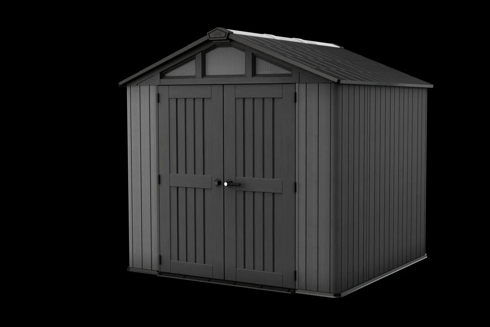 Stronghold 8x8 Storage Shed - Graphite