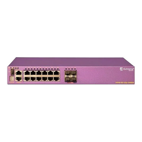 Extreme Networks X440-G2-12p-10GE4 – Switcher Vidéo