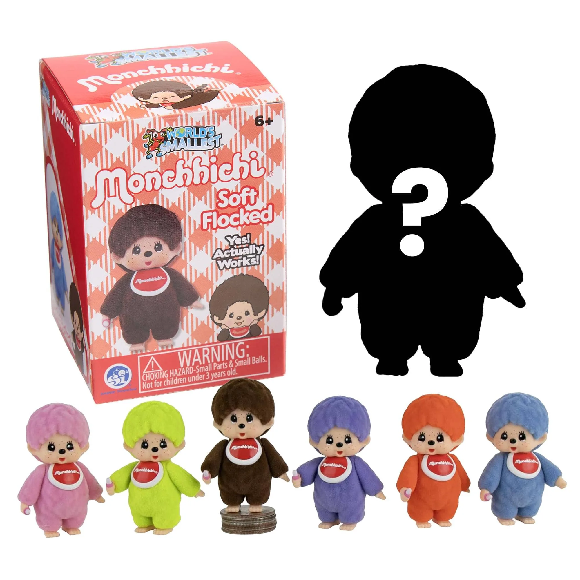 La più piccola box sorpresa del mondo di peluche Monchhichi | Una casuale