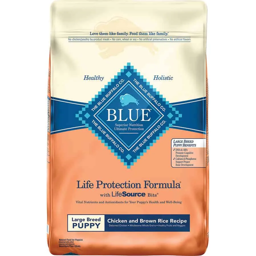 Blue Buffalo Large Breed Puppy Food: Feeding Guide