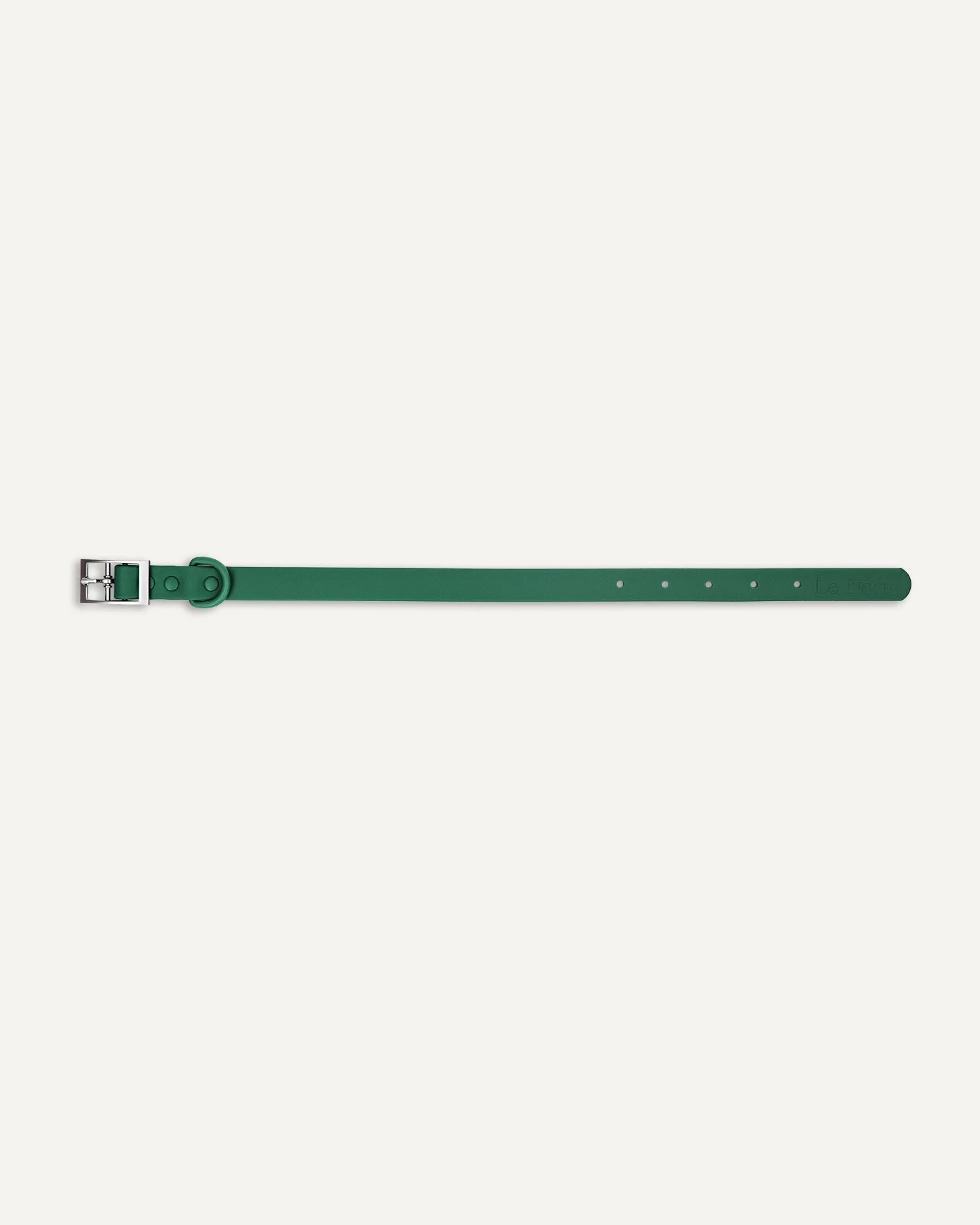 Collar para perro verde impermeable