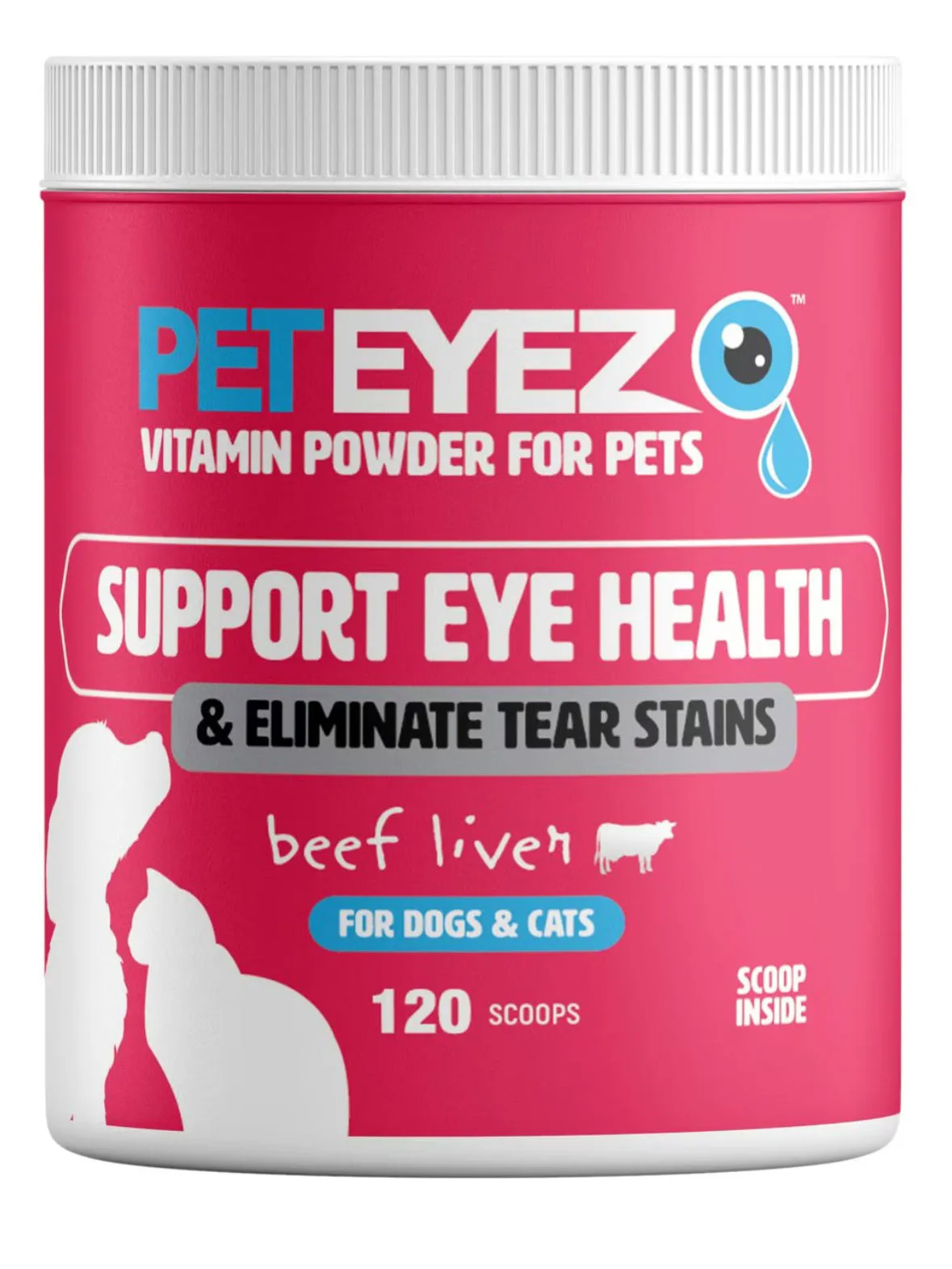 Pet Eyez vitamin powder beef liver