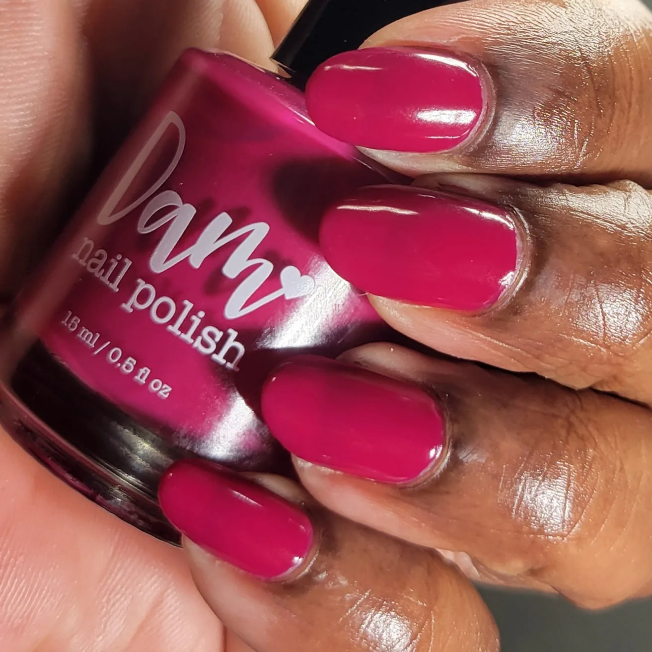 Very Cranberry - Pink Cream Nail Polish - Fall Nail Polish - Autumn Harvest Creams