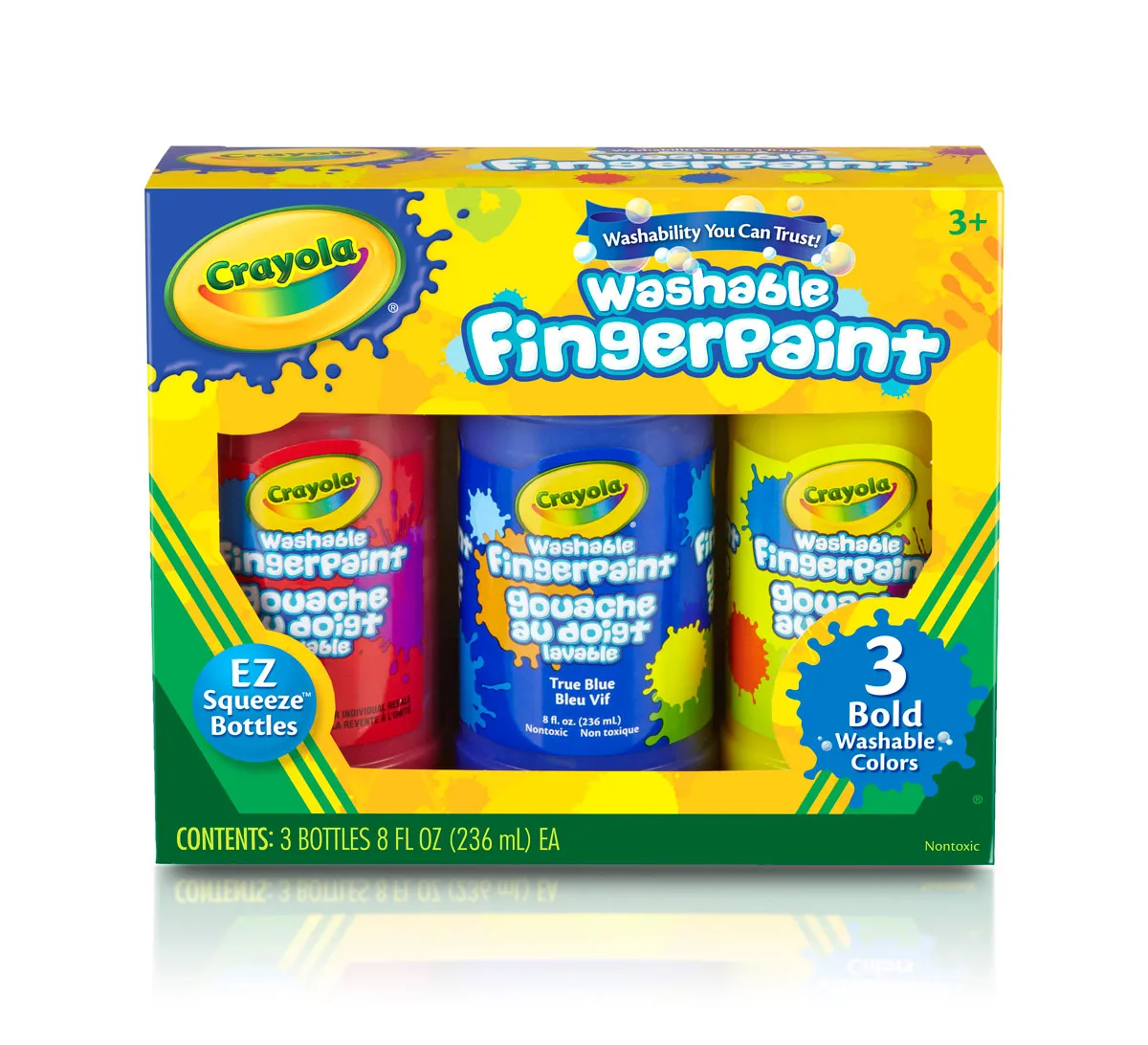 Cómo usar pintura de dedos Crayola en terapia de juego sensorial