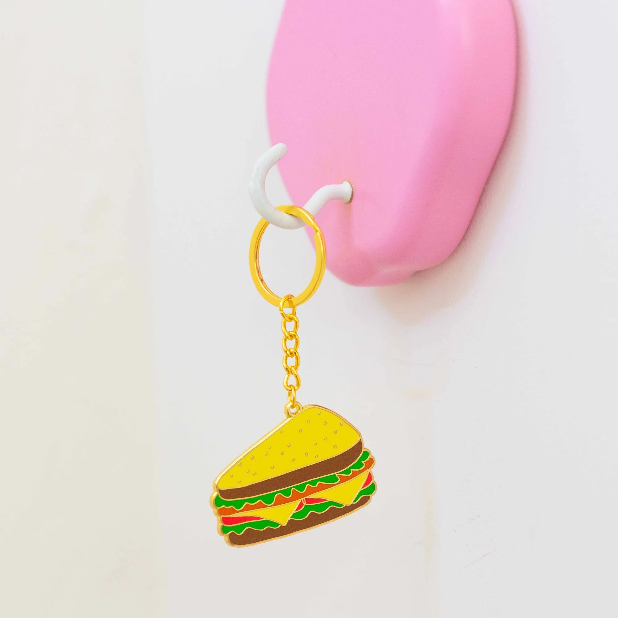 How to Clean and Care for a Deli Sandwich Enamel Keychain
