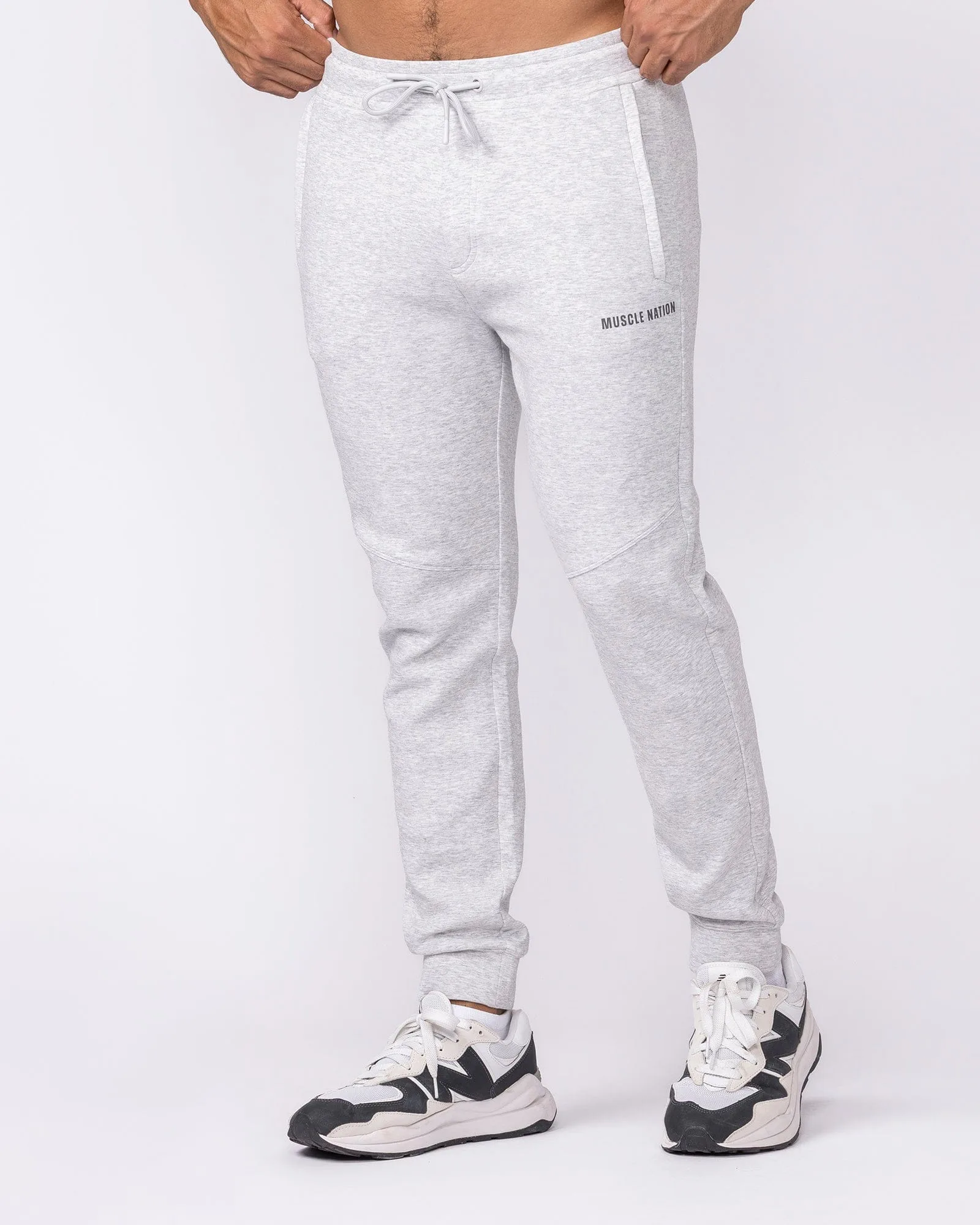 Pantalon technique essentiel - Gris chiné