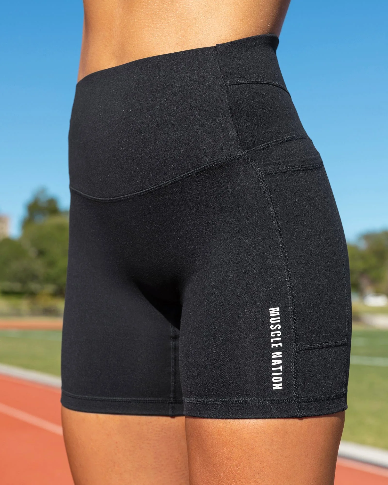 Unrivalled Everyday Pocket Bike Shorts - Black