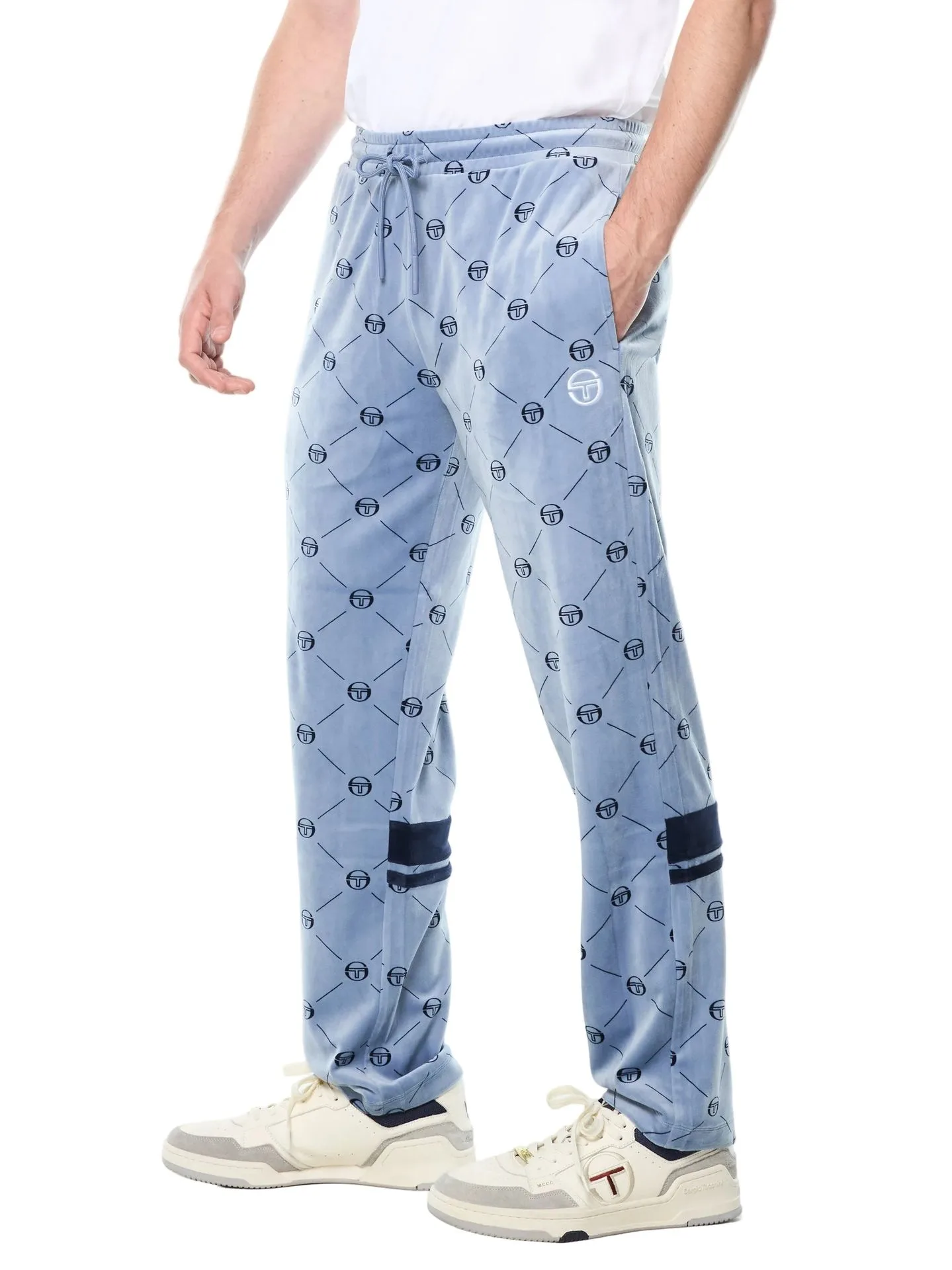 Damarindo Velour Track Pant-Troposphere