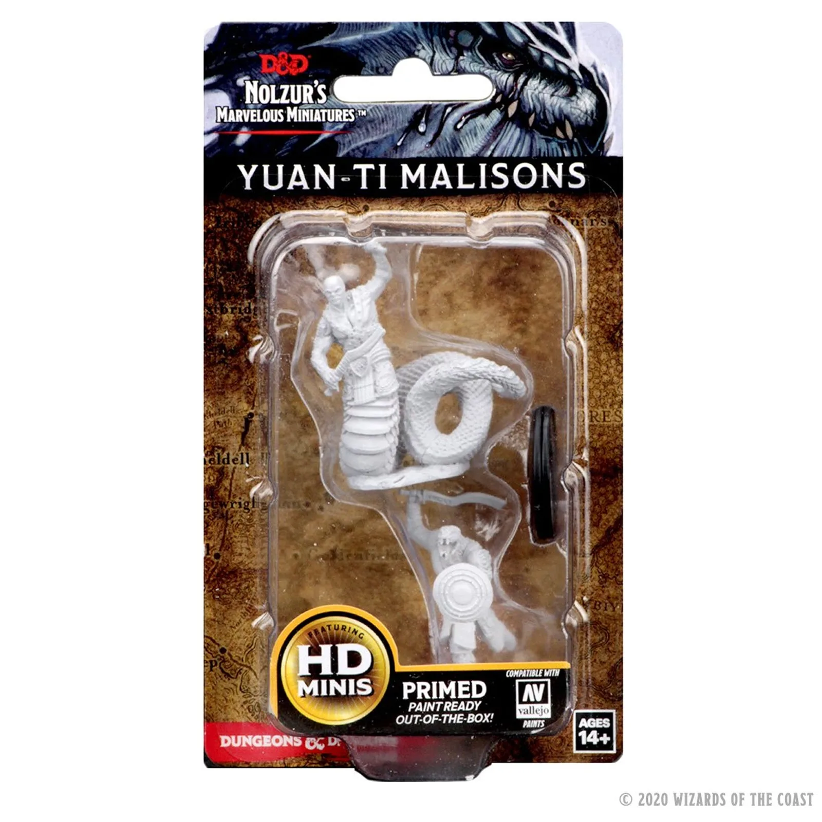 Cómo pintar los Yuan-Ti Malisons de D&D Nolzur's