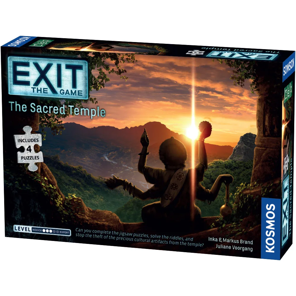 EXIT : Le temple sacré (avec puzzles)