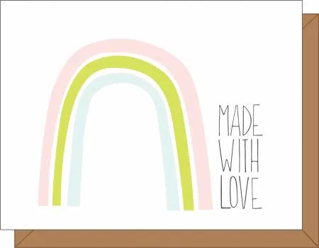 Greeting Card "Made with Love"