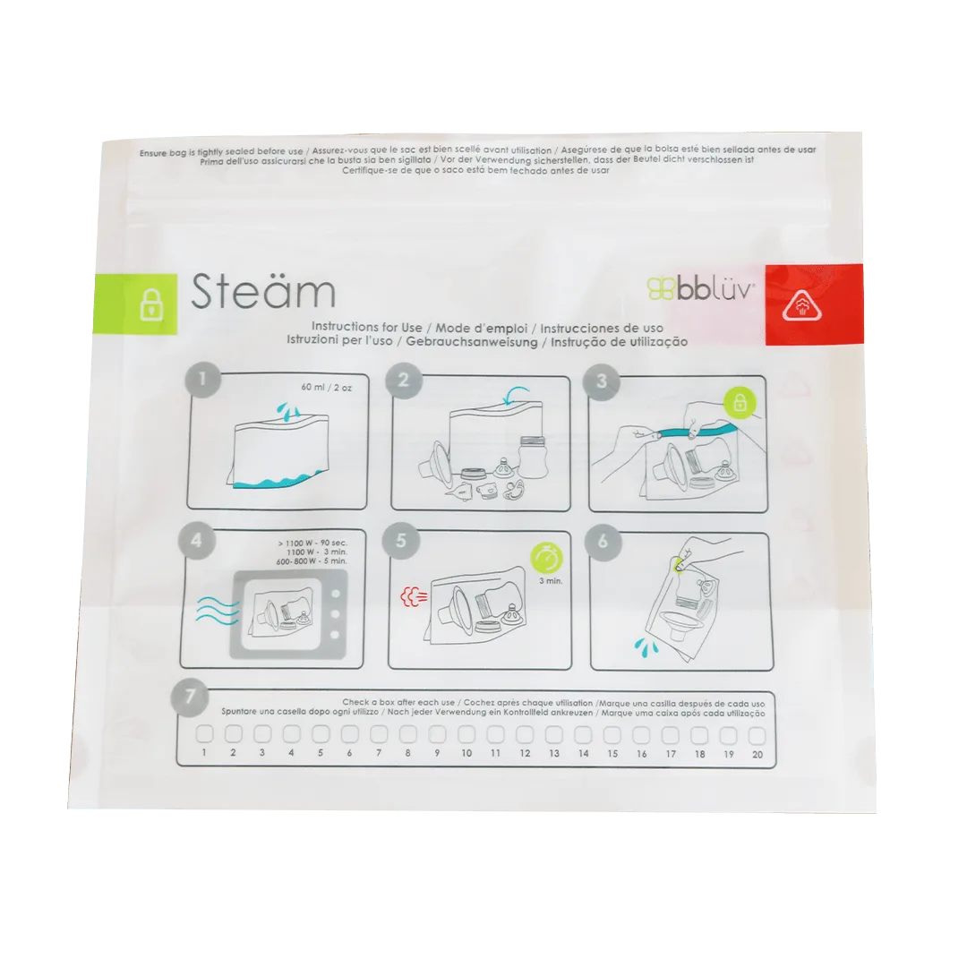 How to Use a Microwave Steam Sterilizer Bag for Baby Bottles