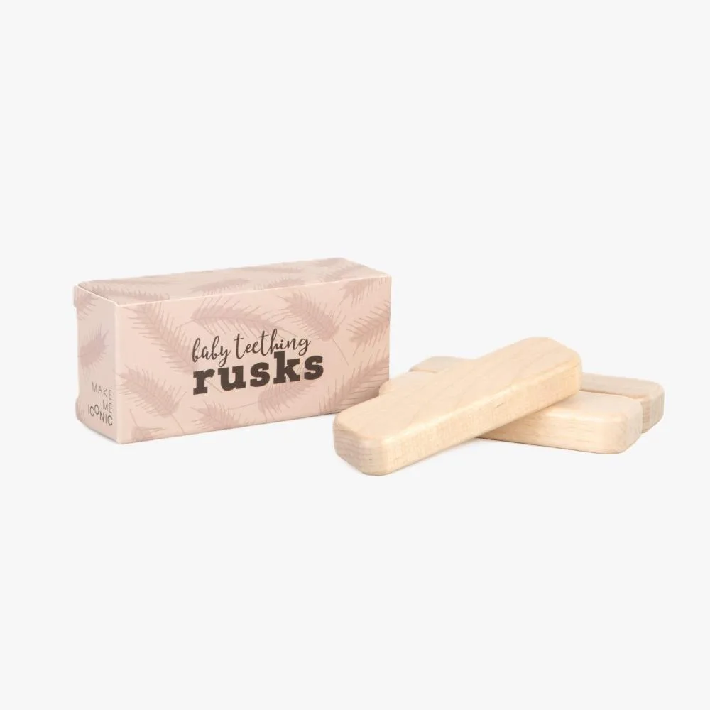 WOODEN TOY - LOOSE CHANGE DOLL FEEDING RUSKS
