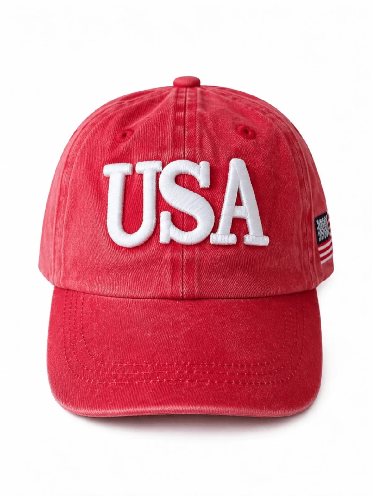 Cómo limpiar una gorra de béisbol roja vintage para niños