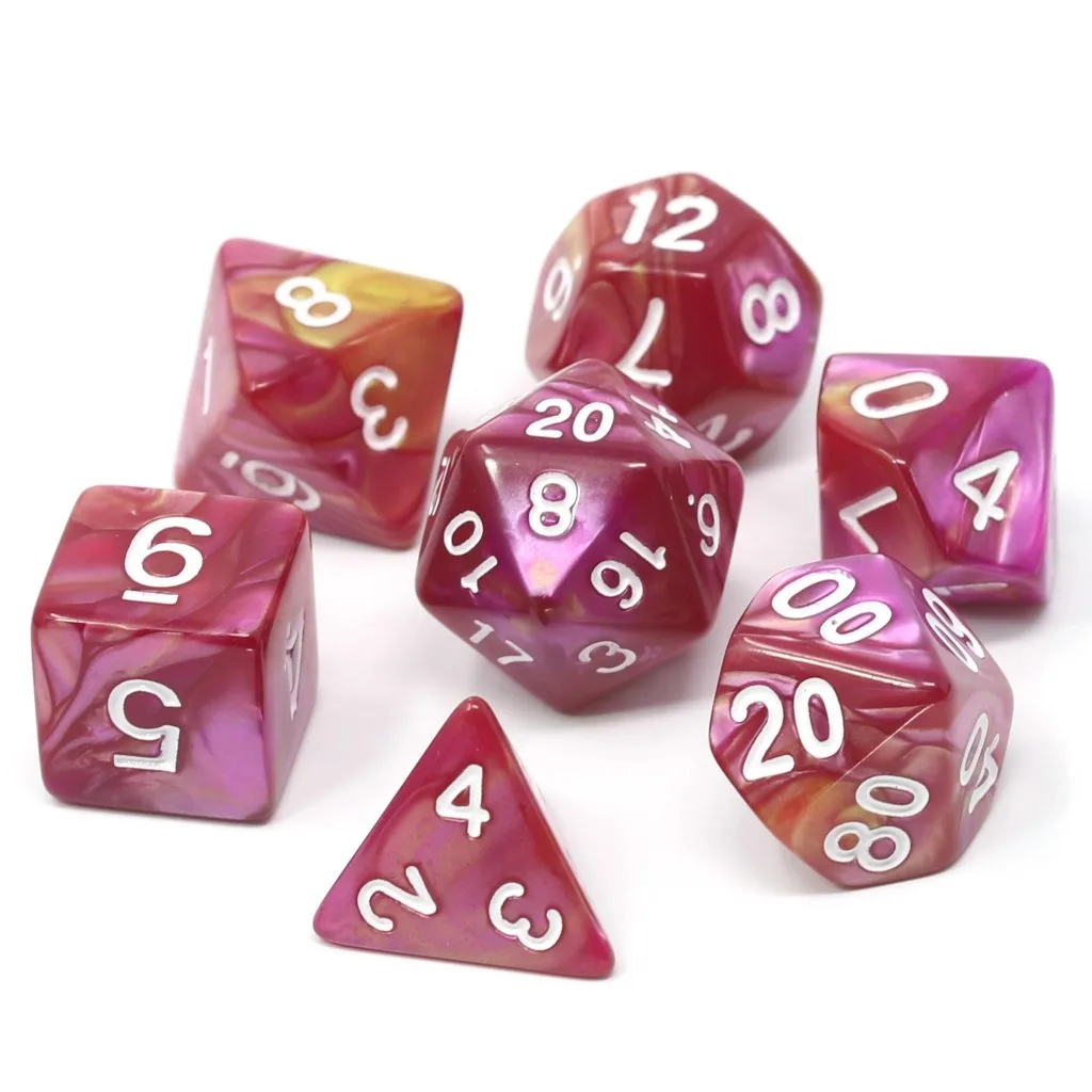 7pc RPG Set - Cursed Rose