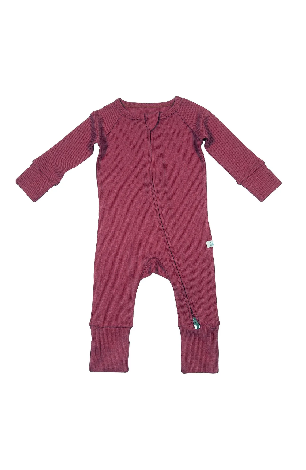 Waffle Baby Sleeper in TENCEL™ Lyocell - Mauvewood