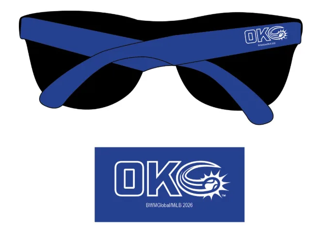Sunglasses vs Ball Marker: OKC Comets Fan Gear