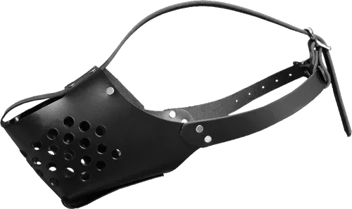 ActiveDogs Black Plastic Muzzle