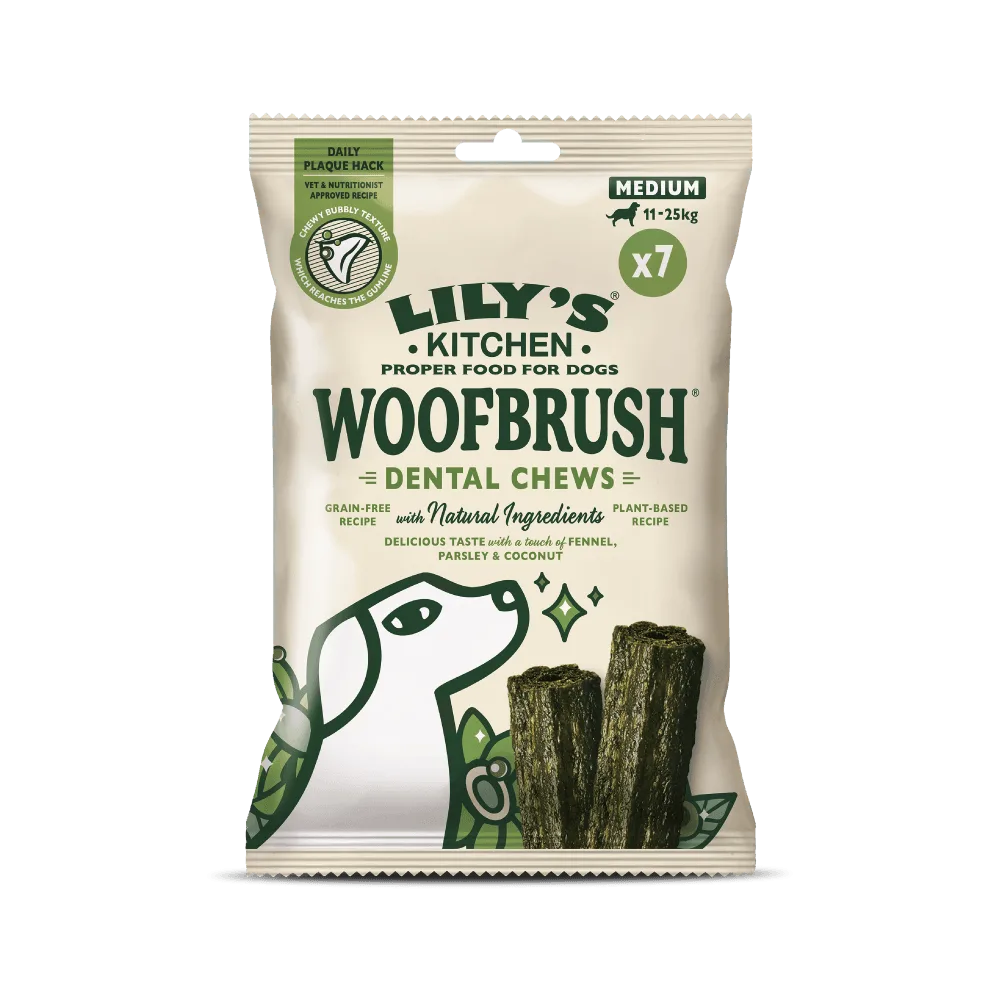 Medium Woofbrush Dental Chew (196g)