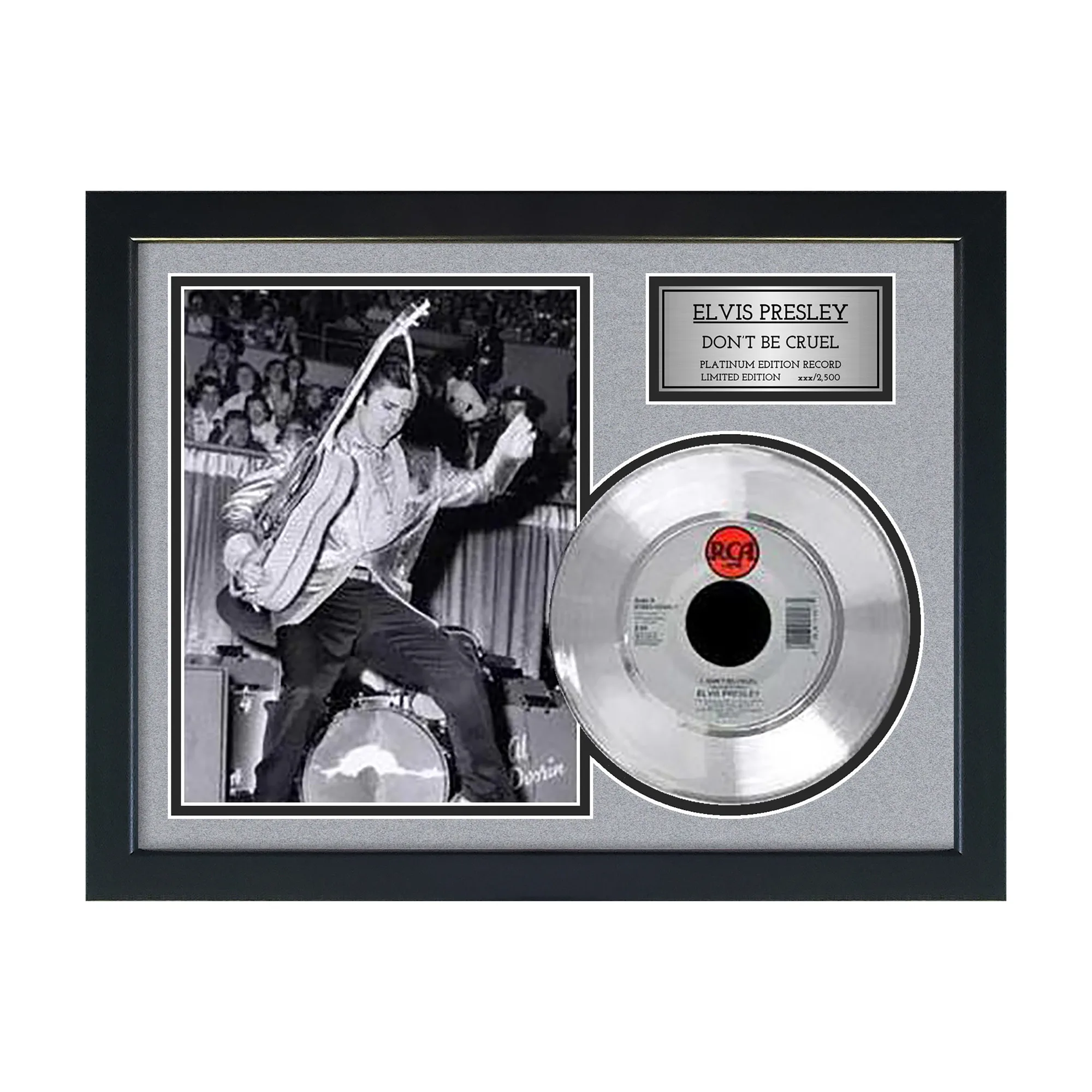 Elvis Presley Don't Be Cruel Platinum Record