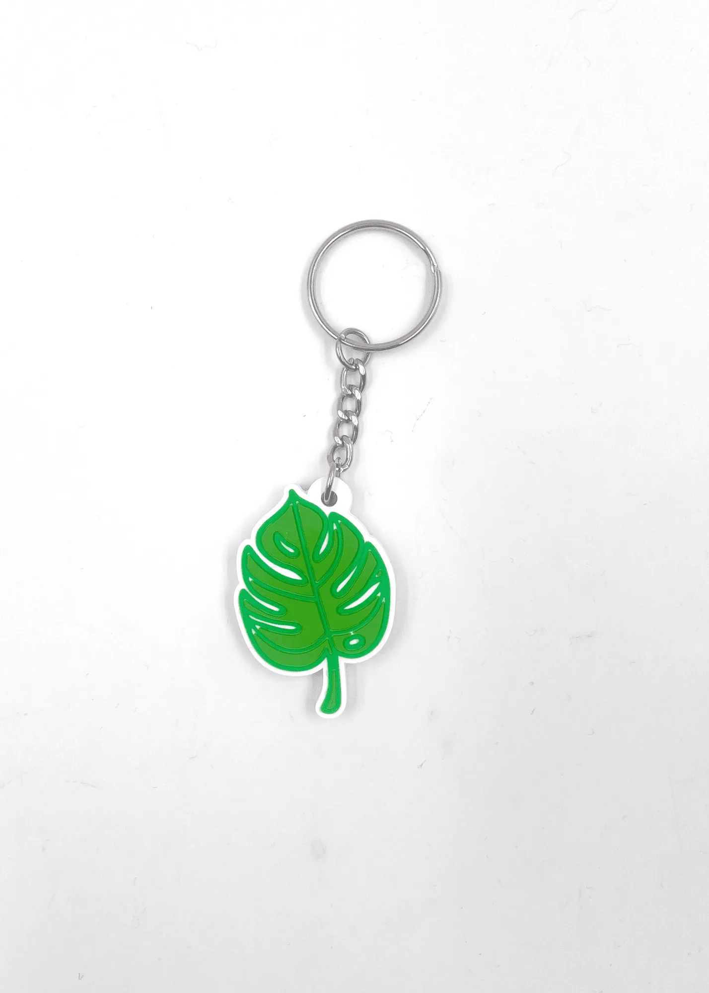 How to Style the Monstera Leaf Keychain