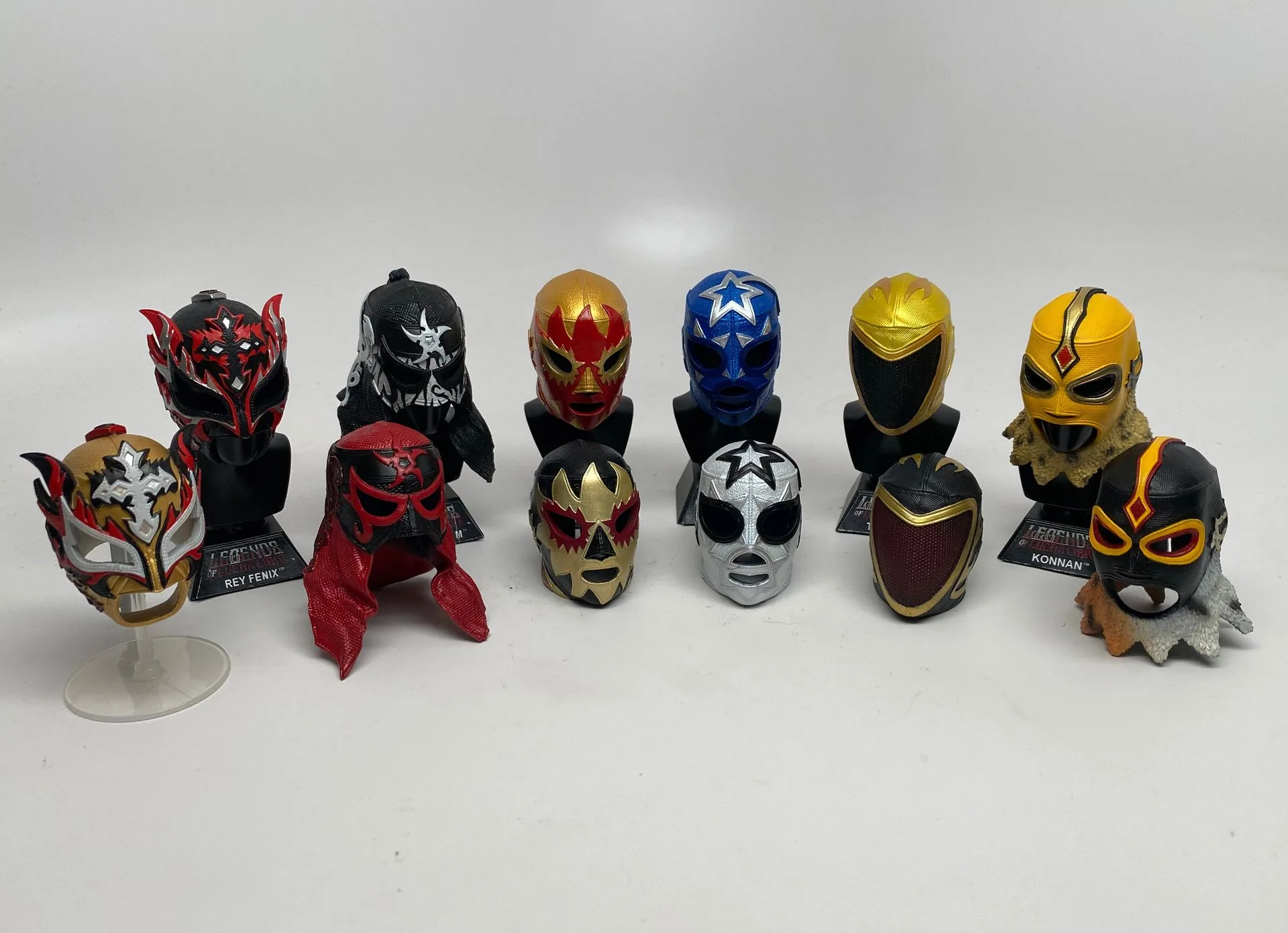 Legends of Lucha Libre Mystery Mascaras Wave 1の飾り方