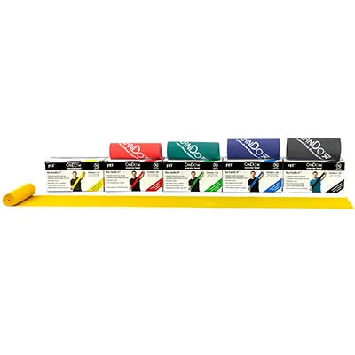 CanDo Latex Free Exercise Band Rolls
