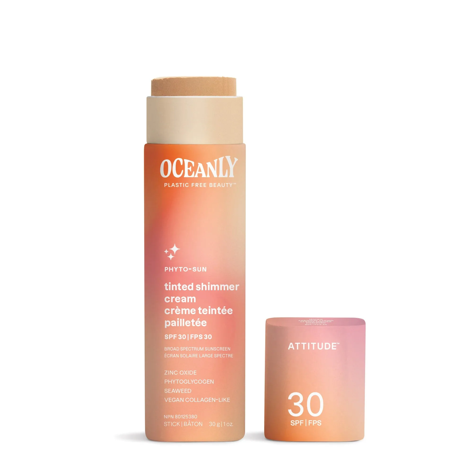 Tinted Shimmer Cream - Spf 30 Unscented-1 OZ.