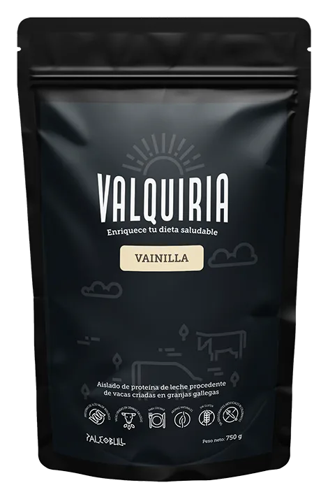 Valquiria: Aislado de Proteína de Leche Sabor Vainilla