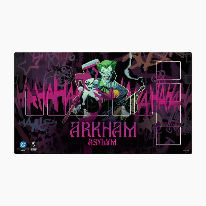 DCデッキビルディングゲーム：アーカム・アサイラムプレイマット（Kickstarter限定）
