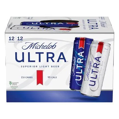 MICHELOB ULTRA 12oz 12PK CANS