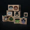 Creature Features 9-Block Set by Uncle Goose