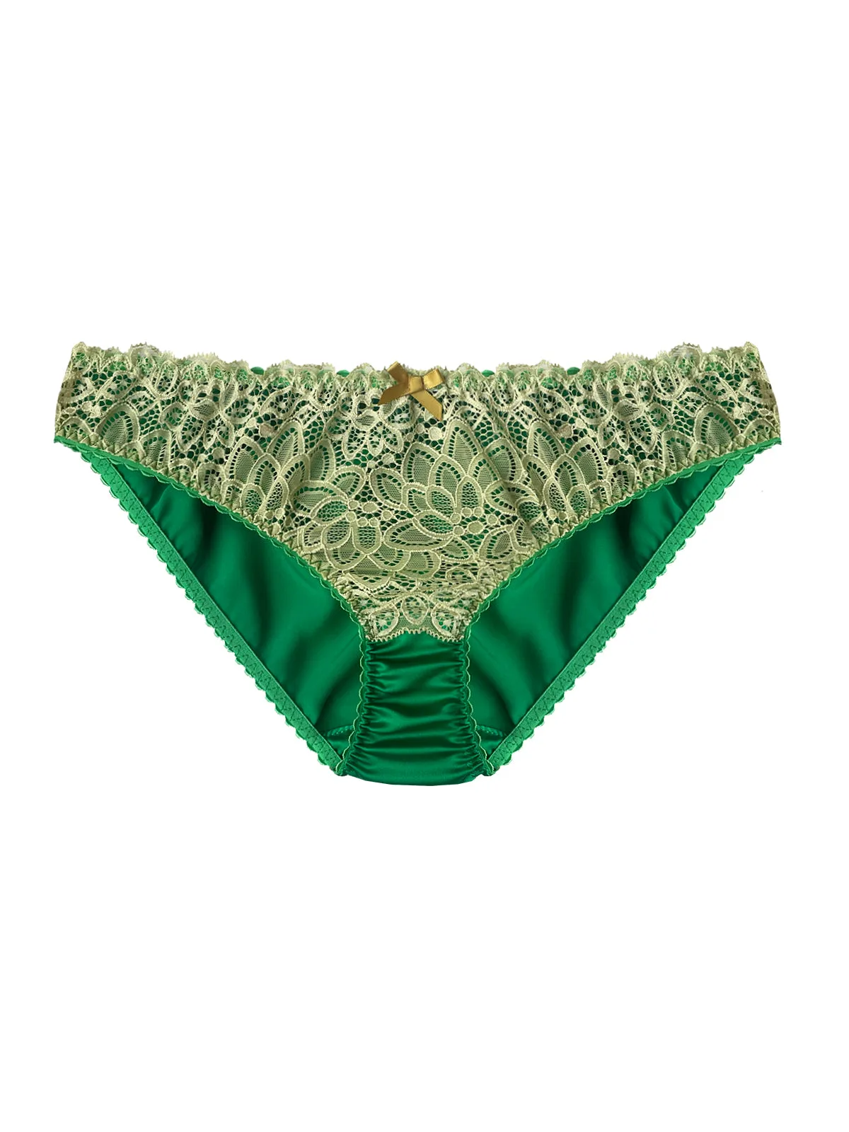 Guía de estilo y ajuste del knicker Beatrix Emerald de encaje