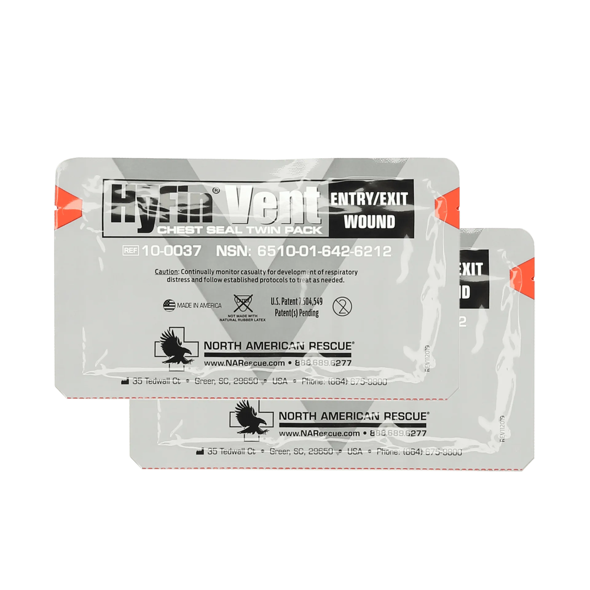 Chest Seal - Hyfin® (Vented) Twin Pack
