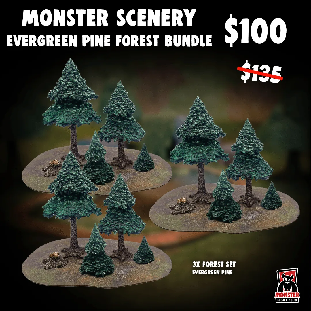 What's in the Evergreen Pine Forest Bundle?