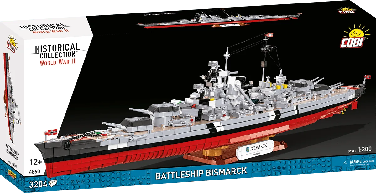 COBI Battleship Bismarck: Set #4860