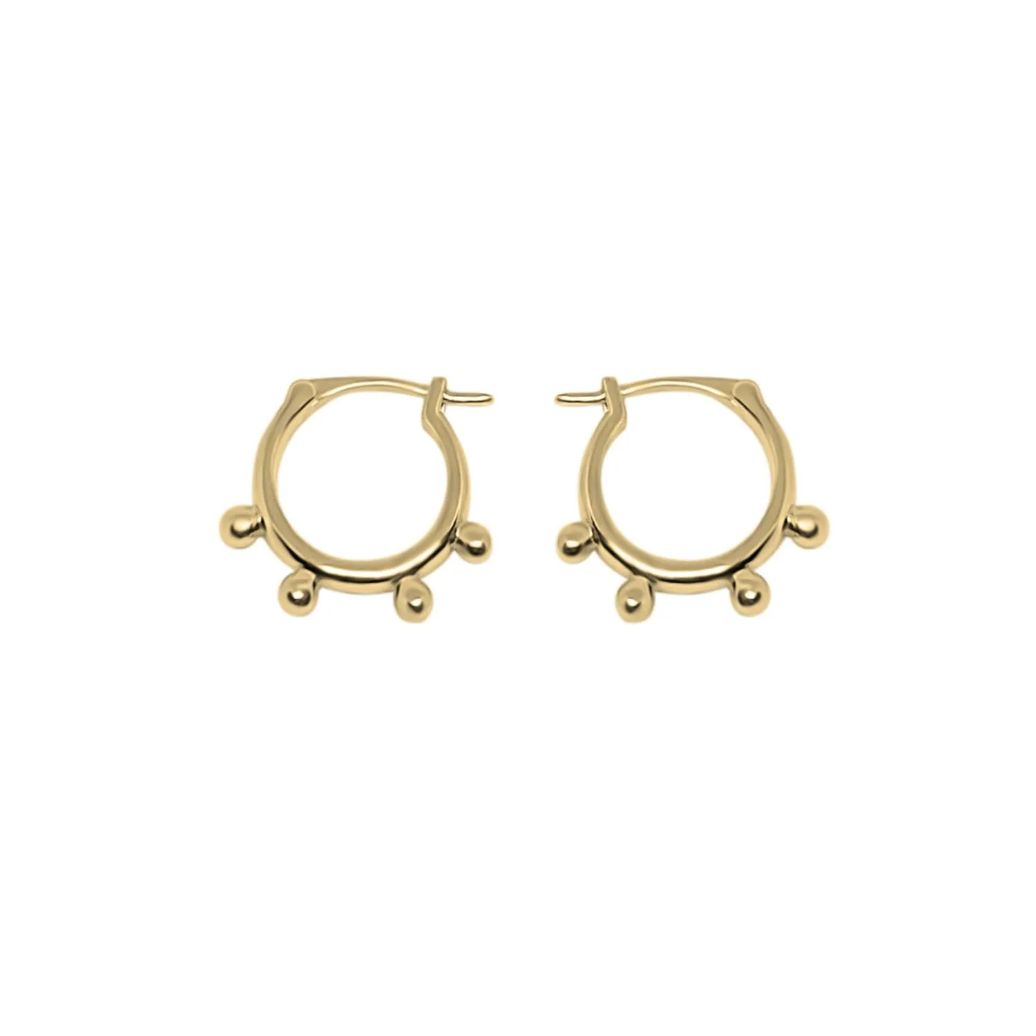 Dotted Hoops oorbellen