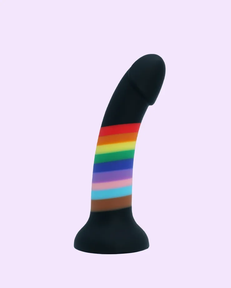 Rainbow - Strap-On Dildo