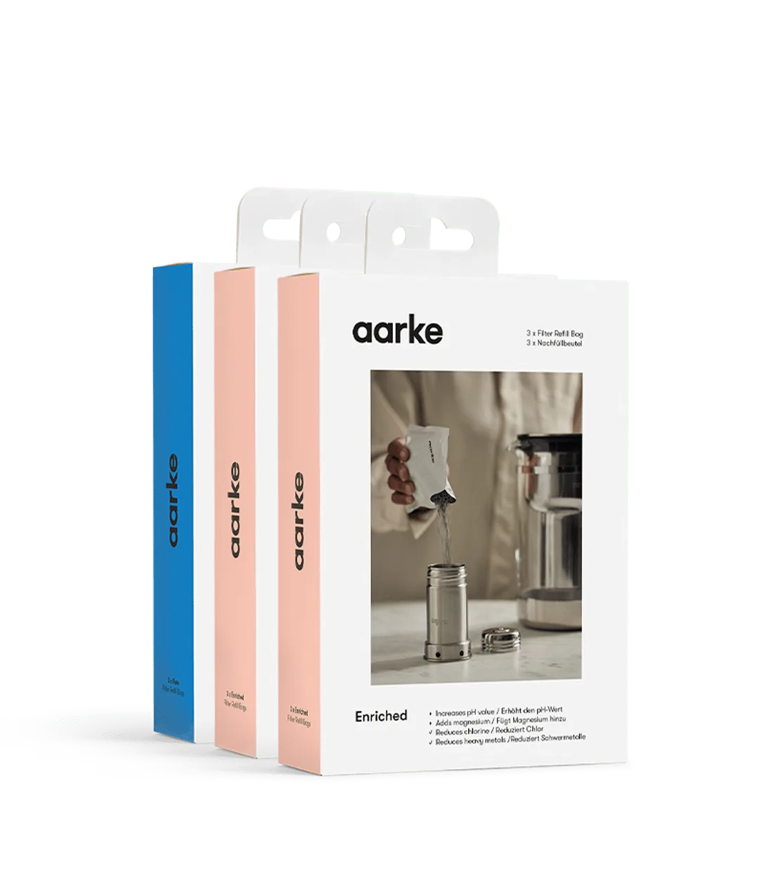 Kit di granuli filtranti arricchiti