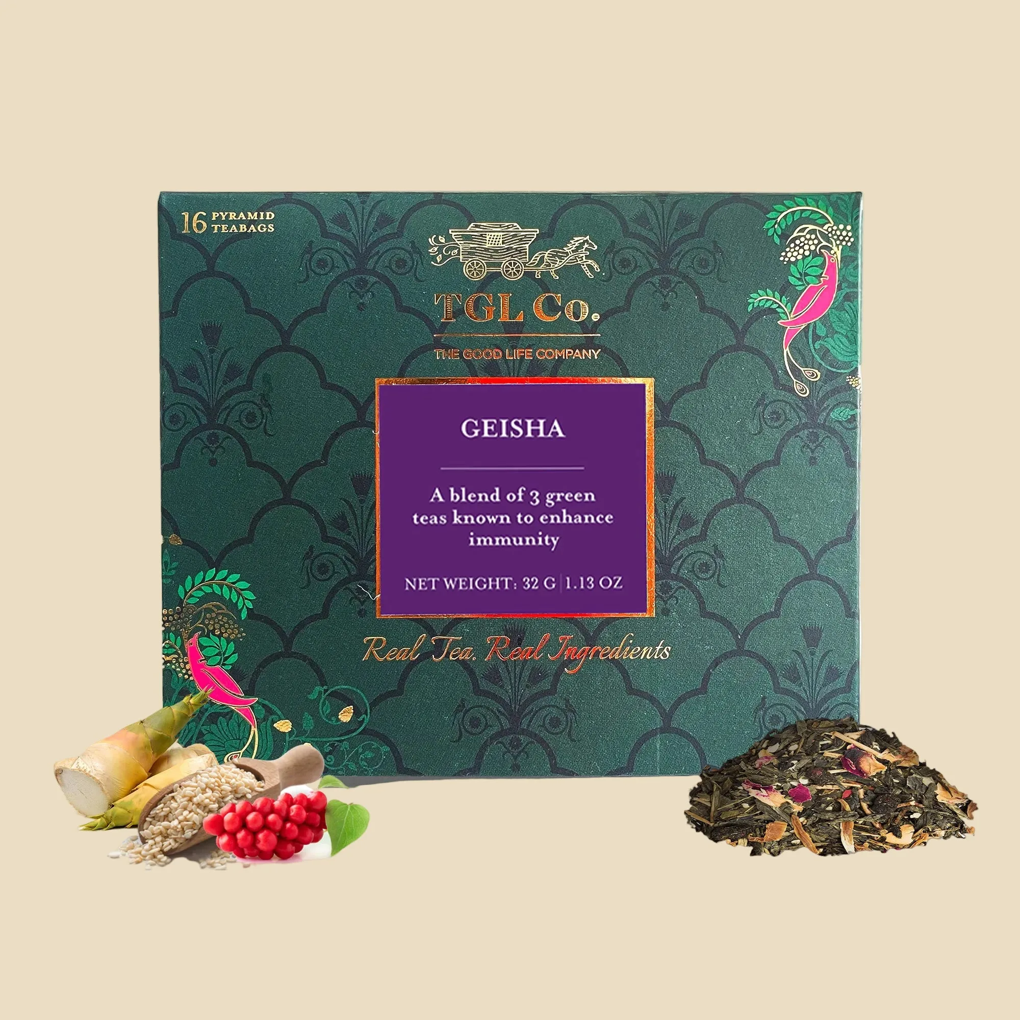 Geisha Green Tea Infusion: Bryggguide och smakprofil