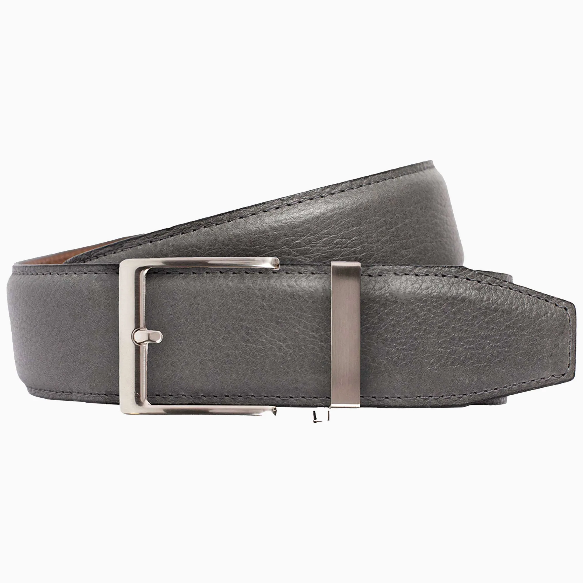 Pebble Grey Klänning Spännbälte 1.575" Rem [40mm]